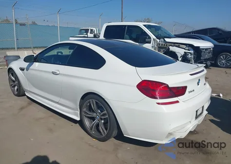 2013 BMW M6 из США, поврежденный, VIN WBSLX9C57DC968615